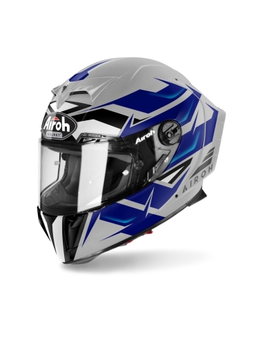 Airoh GP550 S wandre bleu brillant casque moto de tourisme intégral