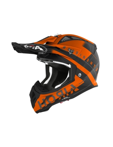 Airoh Aviator Ace Amaze Orange Matt Off Road Motorbike Helmet