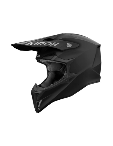 CASCO AIROH WRAAP COLOR NEGRO MATE OFF ROAD MOTO RACING