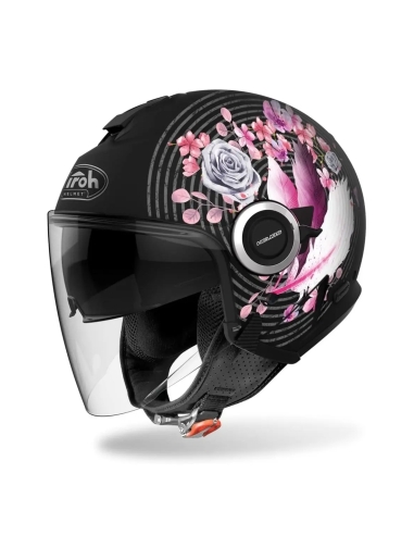 AIROH HELIOS MAD MATT OPEN FACE SCOOTER HELMET