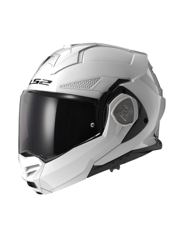 LS2 FF901 Advant X Casque de moto de tourisme modulable blanc uni