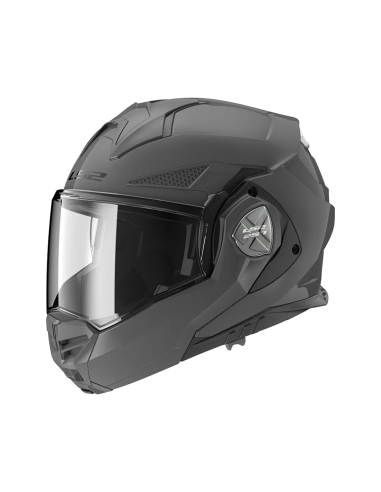 LS2 FF901 Advant X solido grigio nardo Casco da moto sportivo Flip Up