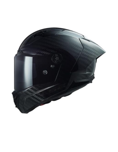 LS2 FF805 Thundre carbono gp aero spoiler negro mate full face casco de moto de competición