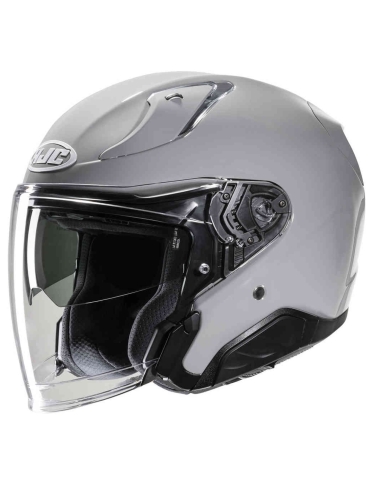 Casque jet ouvert HJC RPHA 31 Urban Riding en gris Nardo