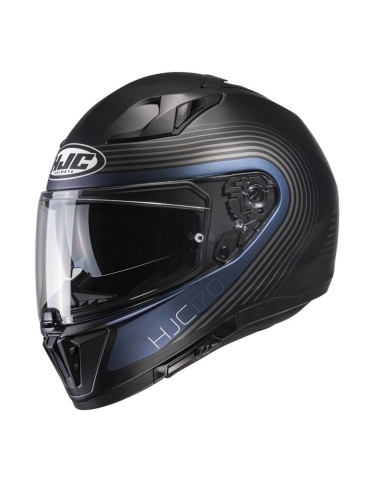 Hjc i70 SURF MC5SF Capacete de turismo esportivo para motocicleta de rosto inteiro