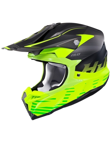 HJC Casco Integral Enduro I50 Fury MC3HSF Fluo Cross