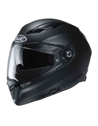 HJC F70 SEMI MATE NOIR Moto Sports Touring Casque Intégral