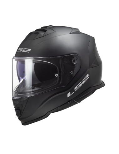 Casco de moto deportivo LS2 FF800 Strom II negro mate macizo integral