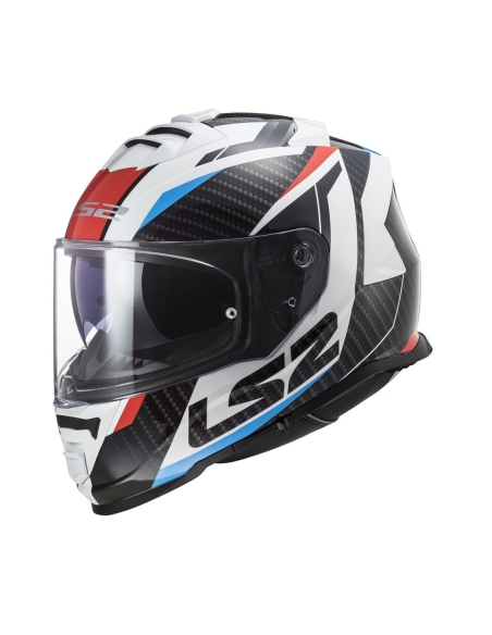 Casco Integral LS2 FF800 Storm Racer Negro Azul - EuroBikes