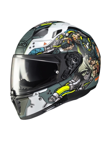 Casco Moto Integrale Hjc i70 BANE DC COMICS MC4SF