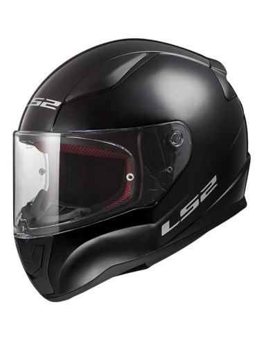 LS2 FF353 Rapid Single Mono negro brillante Titanio Casco integral de moto Urban Touring