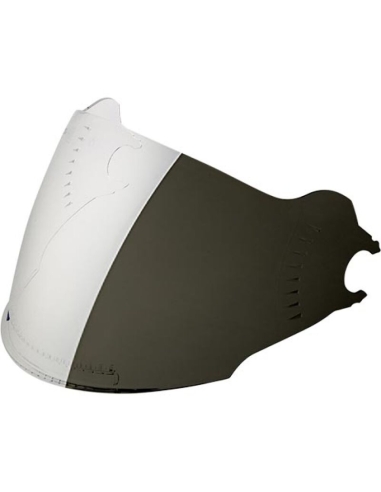 LS2 OF570 verso open face visor original replacement iridium silverv