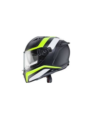 Capacete de motociclista Caberg AVALON BLAST preto/branco/vermelho integral