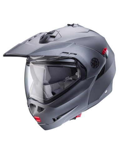 CABERG TOURMAX X Casco Modular Moto Sports Touring MATE/GUN/METAL