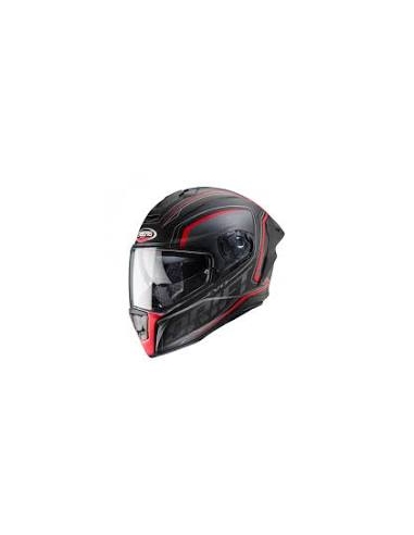 Caberg-Casco drift EVO schwarz/rot Vollvisier-Tourenmotorradhelm