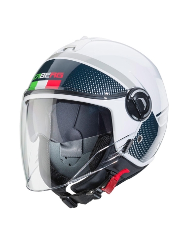 Caberg Riviera V4 Elite italia Jet casque moto sport sur route à visière ouverte