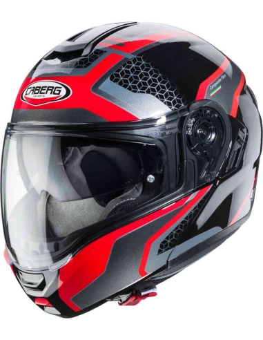 Caberg Levo Sonar casco integral de moto modular flip up on road