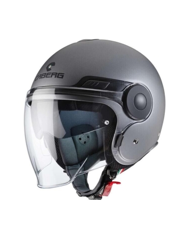 Caberg uptown Matt gun Metal Casque ouvert pour scooter et moto de tourisme