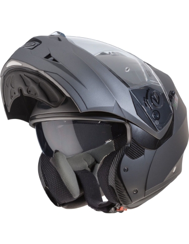 Caberg Duke 2 Motorcycle Sports Touring Modular Helmet Matt Gun