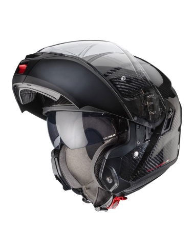 Caberg Levo Carbon moto Sports Riding Modulaire Plat Noi