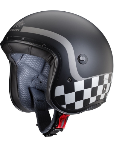 Caberg Freeride Formula Motorbike Touring Jet Helmet Black Light Grey