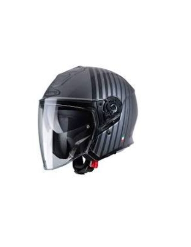 CABERG Helmet Flyon Bakari preto pistola mate capacete de motociclismo leve de face aberta