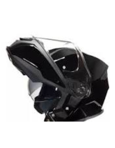 SMK ENTRADA AIRE SUPERIOR GULLWING NEGRO BRILLO capacete integral modular para motas