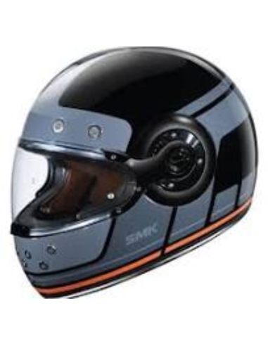 SMK RETRO RANCHERO DECORADO BRILLO (GL287) casque intégral de moto d'équitation