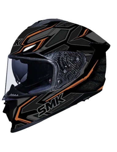 SMK Titan The Panther MA 267 Casque intégral de course sportive tout-terrain