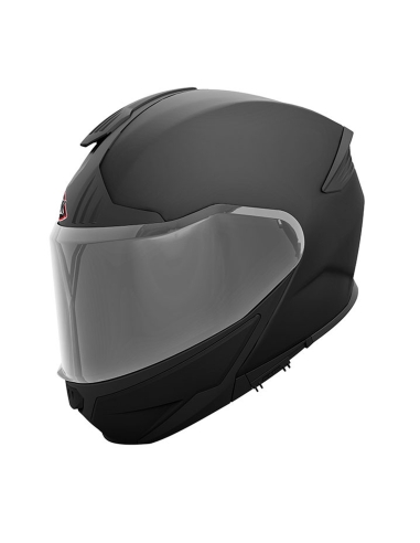 Casco Modular SMK Gullwing Matt Black MA200 - Para moteros urbanos y  turistas