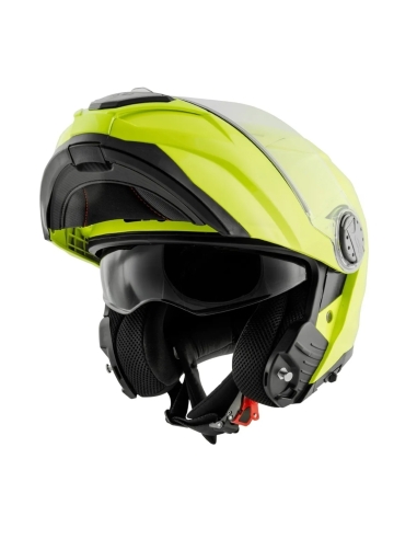 GIVI Mod X.23 Sydney niega el casco de moto touring flip front amarillo sólido