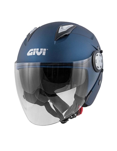 Casco Moto Touring Open Face Givi Jet 123 STRATOS Blu Scuro