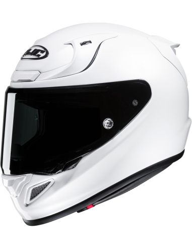 Casque de course moto intégral RPHA 12 Uni CARBON blanc perle