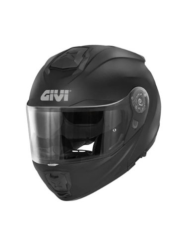 GIVI MOD X.27 negro sólido flip frontal modular Casco de moto