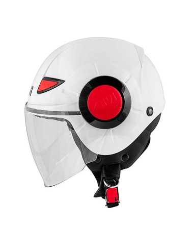 Givi Jet J05 Casco Moto Touring Open Face Solid Bianco