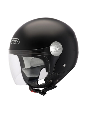 Givi 107 Mini J Solid casque moto touring open Face noir