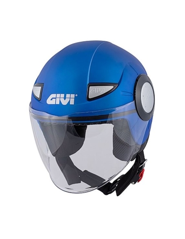 Givi J.05 street riding Jet casque moto ouvert bleu