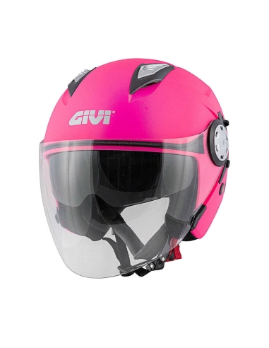 Givi Casque Jet Moto Touring 107 Mini J Solid Rose