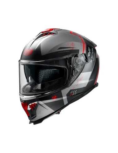 Casque de moto intégral PREMIER Typhoon BA 17 BM