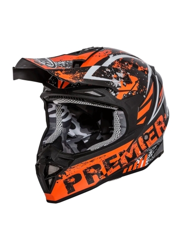 CASCO DE CARRERAS DE MOTOCICLETAS PREMIER EXIGE ZX3 OFF ROAD