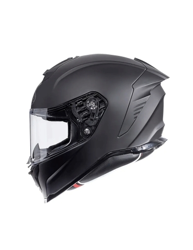 Casco Integral de Motocicleta Premier Hyper U9 BM Negro Mate