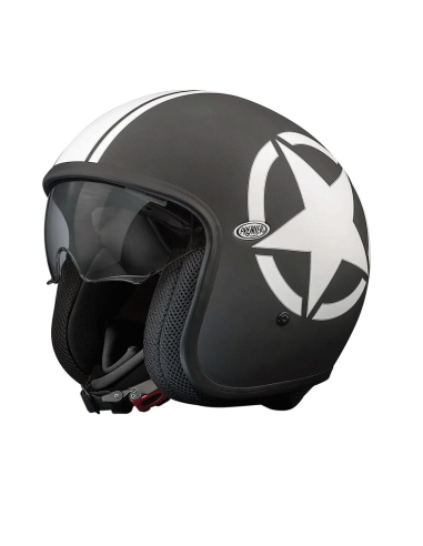 premier vint star 9 bm offener gesichtsrollermotorradhelm