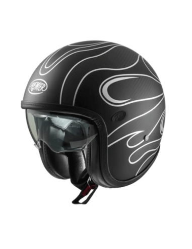 PREMIER - CASCO VINT.PL ED.CARB FR SILV.CHROM BM