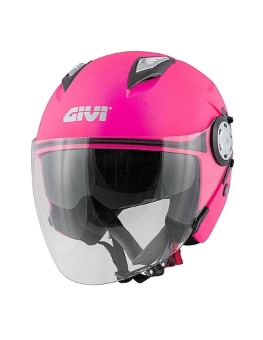 GIVI 12.3 STRATOS Casco Moto Urban Touring Jet Rosa Sólido