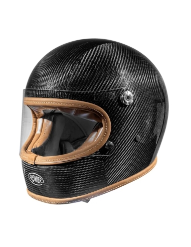 CASCO DE MOTO TOURING PREMIER TROPHY PLATINUM ED.CARBON FULL FACE