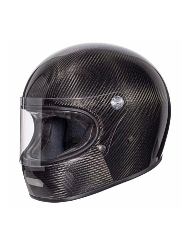 Casque moto intégral de tourisme Premier TROPHY CARBON Noir