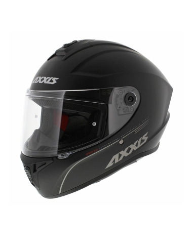 Axxis FF112d Draken S Solid V.2 A11 noir mat sur casque de moto de route,