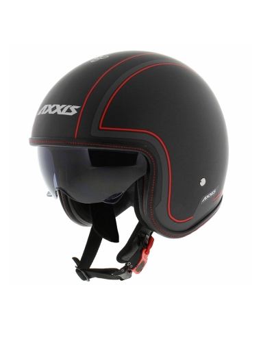 Axxis OF507SV Hornet SV Royal B1 Casque de randonnée ouvert noir mat