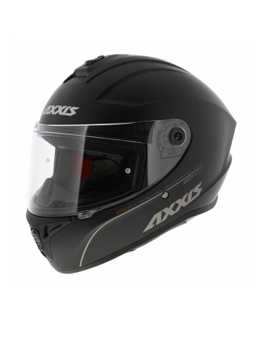 Axxis FF112C Draken solid V.2 A11 Casco integral de moto negro mate