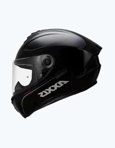 Capacete de motocicleta de turismo Axxis FF112C Draken S Solid V.2 A11 Gloss Black